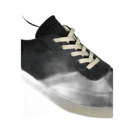 Panelled Lace-Up Sneakers