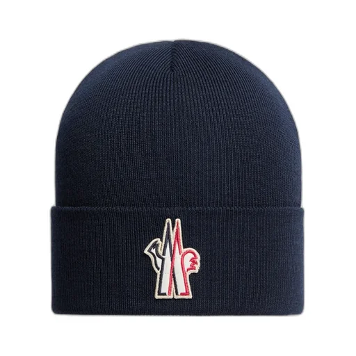 Logo Patch Knitted Beanie