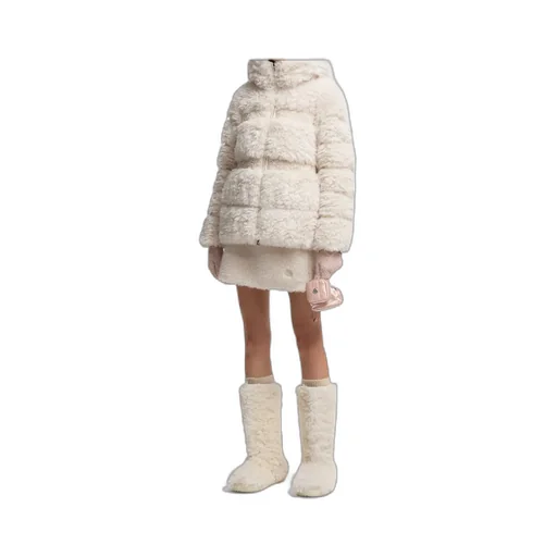 Verie Teddy Hooded Short Down Jacket
