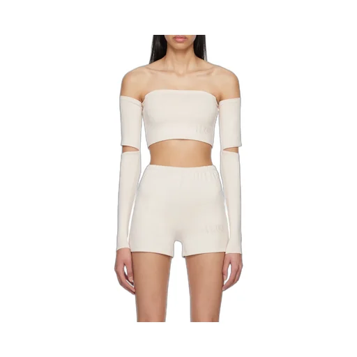 Off-Shoulder Cropped Top