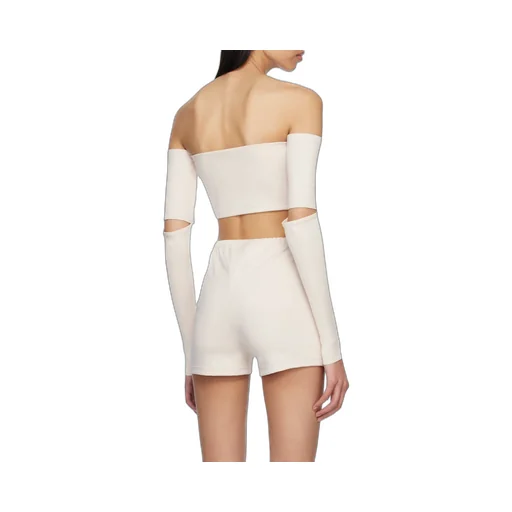 Off-Shoulder Cropped Top