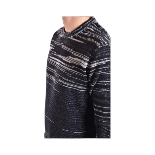 Stripe-Print Cashmere Jumper