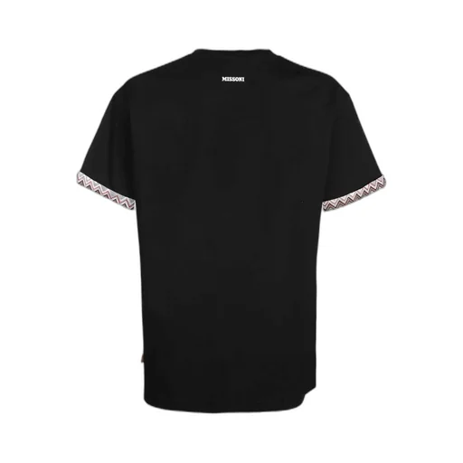 Zig-Zag Print Edge T-Shirt