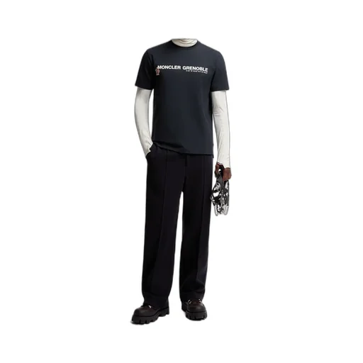 Logo Embroidered Crewneck T-Shirt