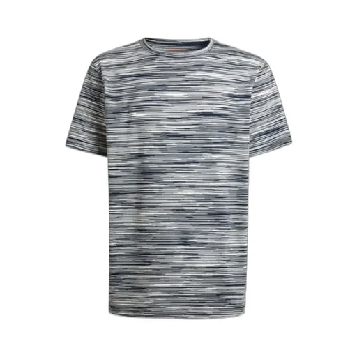 Striped Knitted Crewneck T-Shirt