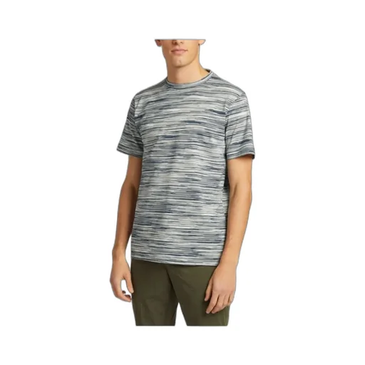 Striped Knitted Crewneck T-Shirt