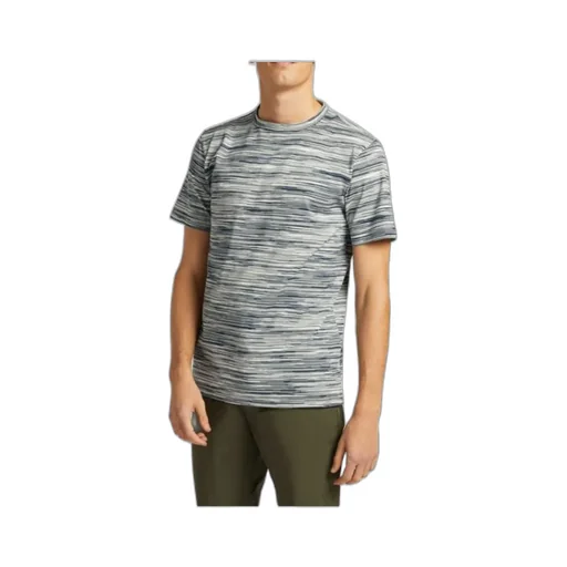 Striped Knitted Crewneck T-Shirt