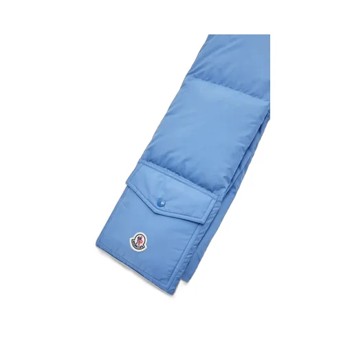 Logo Patch Quilted Scarf