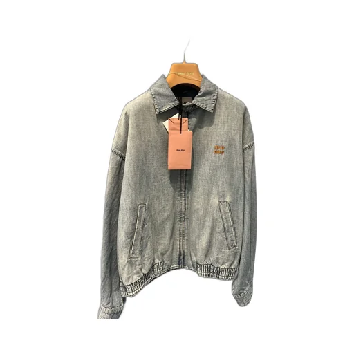 Chambray Blouson Jacket