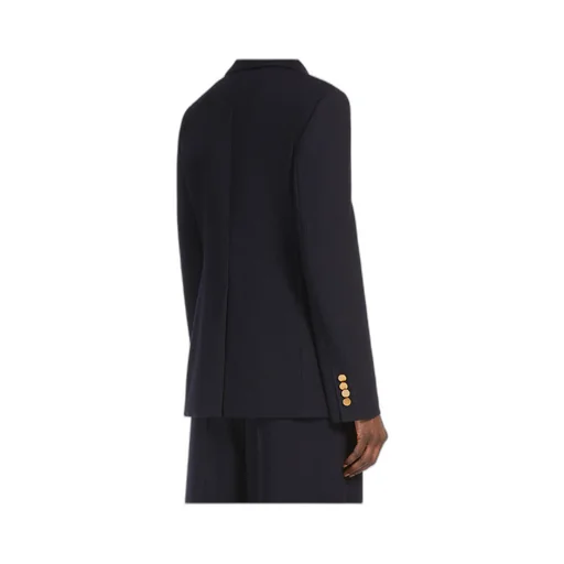 Double-Breasted Buttoned Jacket