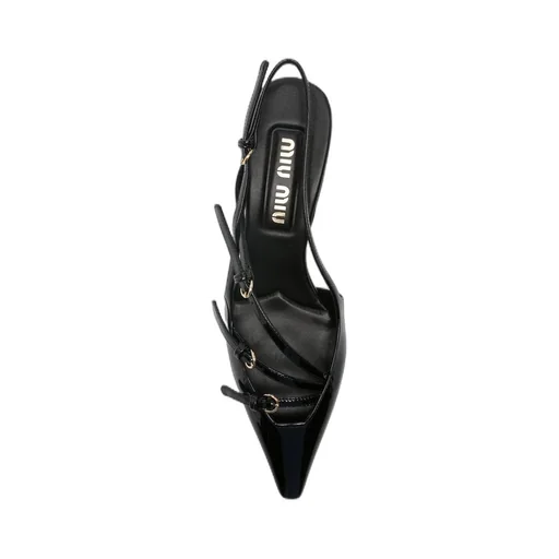 Pointed High-Heeled Sandals