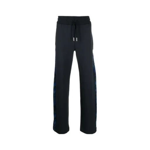Side Zigzag Drawstring Pants