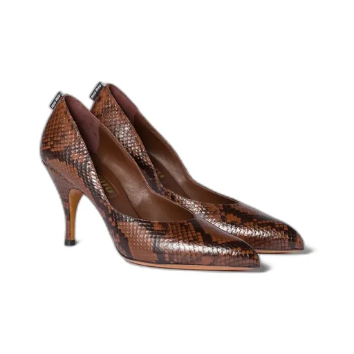Embossed Slip-On Pumps