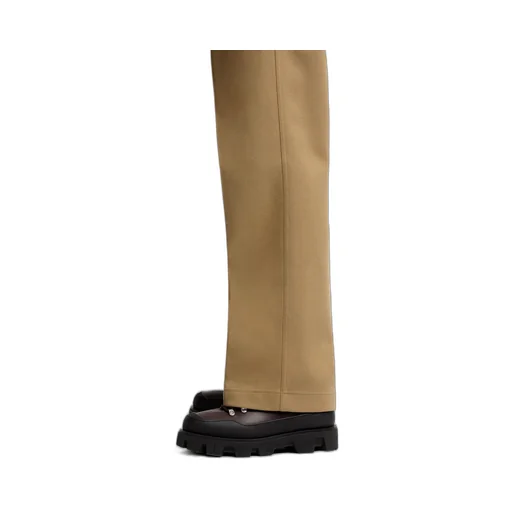 Logo Embroidered Straight Leg Pants
