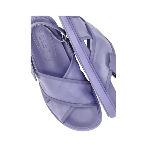 Logo Patch Crossover Sandals