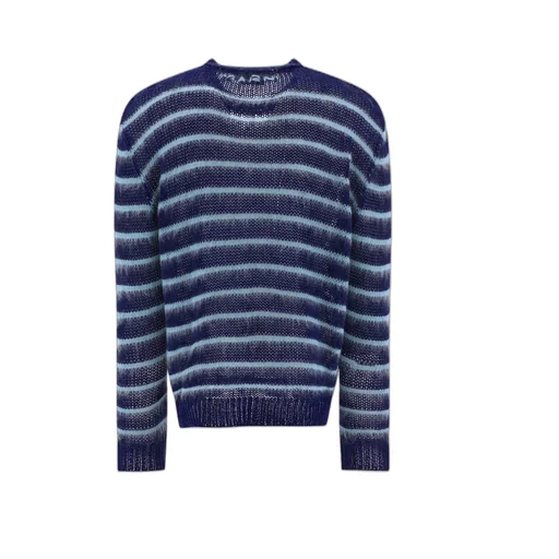 Long-Sleeved Knitted Pullover