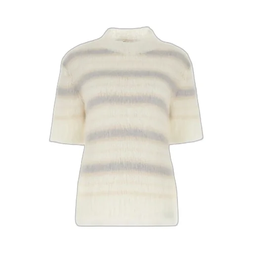 Short-Sleeved Striped Jumper