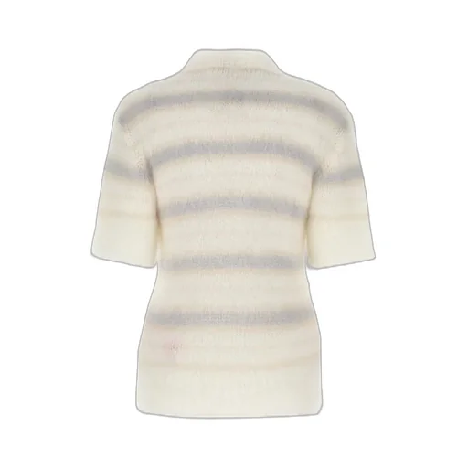 Short-Sleeved Striped Jumper