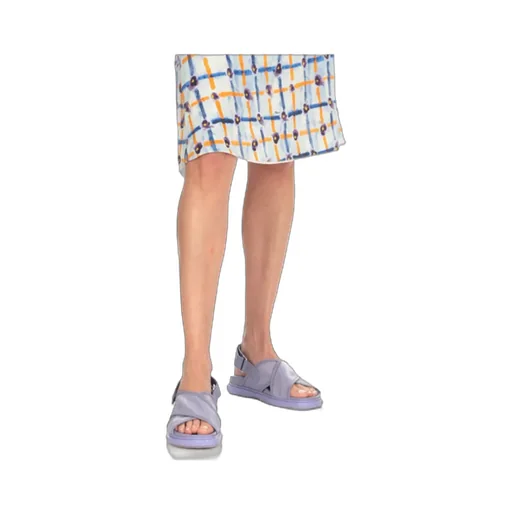 Logo Patch Crossover Sandals