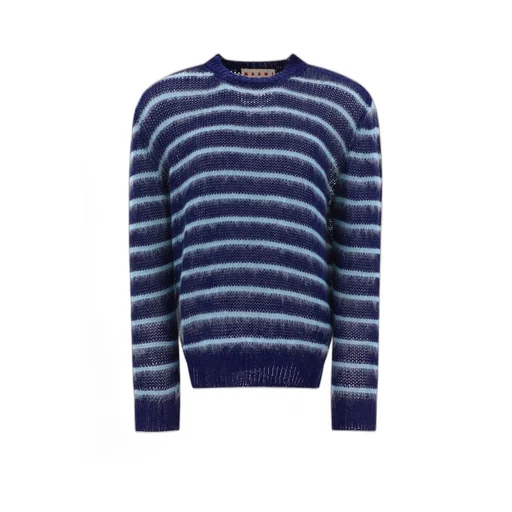 Long-Sleeved Knitted Pullover