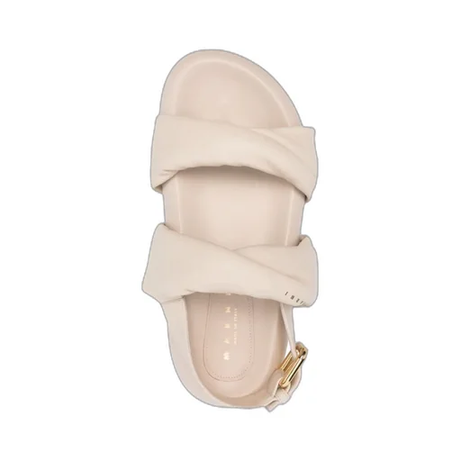 Bubble Twisted Open-Toe Sandals