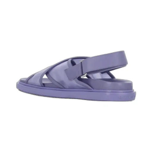 Logo Patch Crossover Sandals