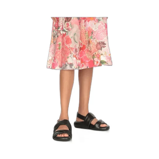 Bubble Twisted Open-Toe Sandals