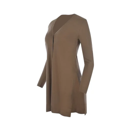 V-Neck Button-Up Cardigan