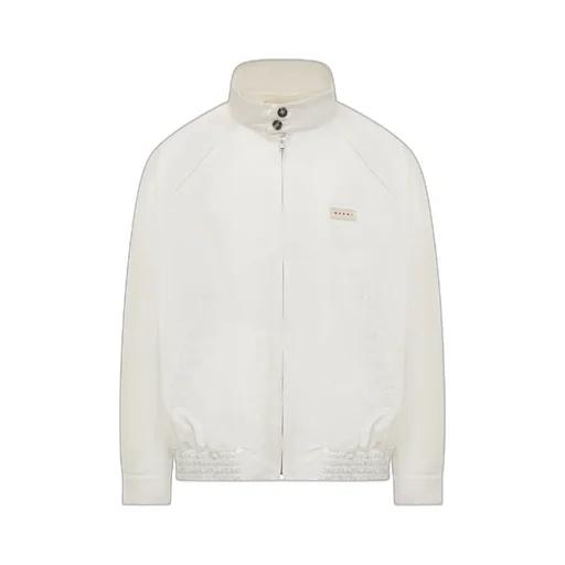 Logo Patch Zipped Jacket