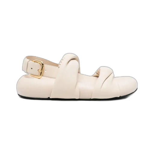 Bubble Twisted Open-Toe Sandals