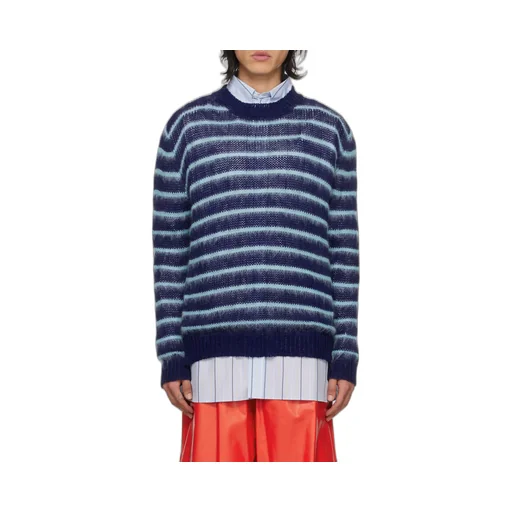 Long-Sleeved Knitted Pullover