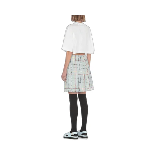 Logo-Print Cropped T-Shirt
