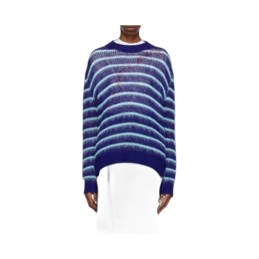 Long-Sleeved Knitted Pullover