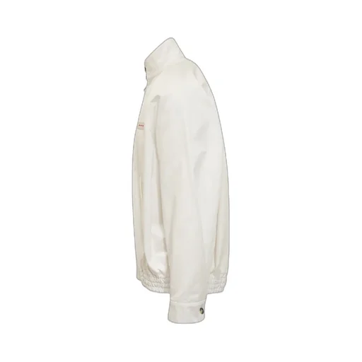 Logo Patch Zipped Jacket