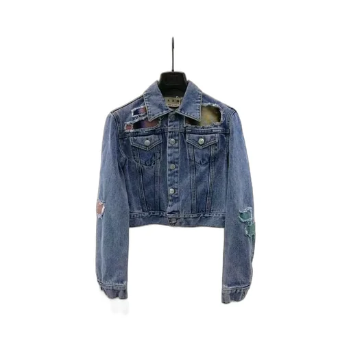 Vintage Lapel Denim Coat