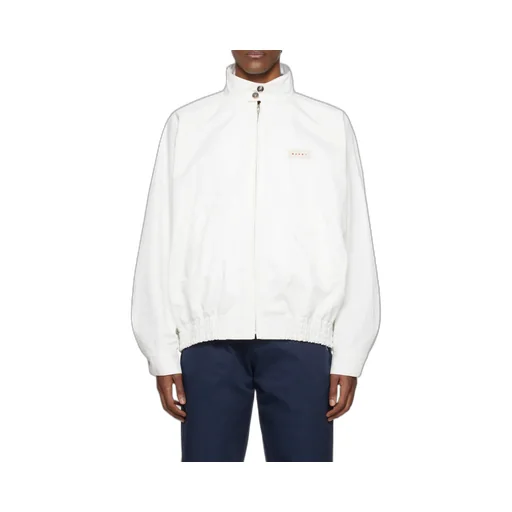 Logo Patch Zipped Jacket
