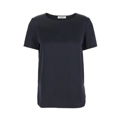 Crewneck Satin Top