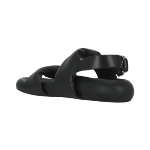 Bubble Twisted Open-Toe Sandals