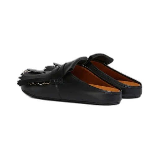 Fringed Round Toe Sandals