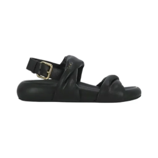 Bubble Twisted Open-Toe Sandals