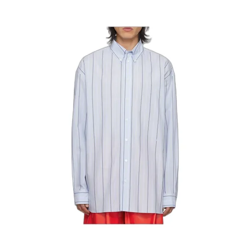 Long Sleeved Striped Buttoned Shirt