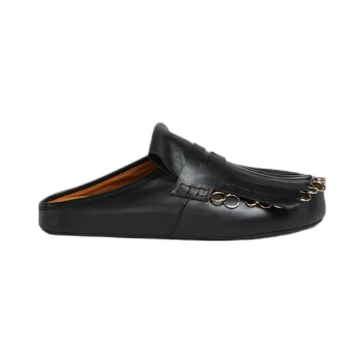 Fringed Round Toe Sandals