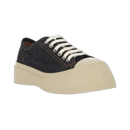 Denim Pablo Lace-Up Sneakers