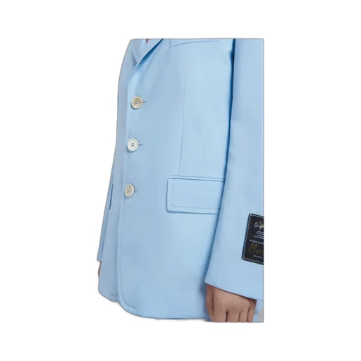 Single-Breasted Buttoned Blazer
