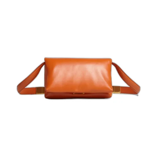 Padded Foldover Top Crossbody Bag