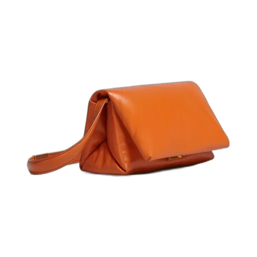 Padded Foldover Top Crossbody Bag