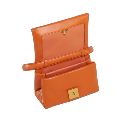 Padded Foldover Top Crossbody Bag