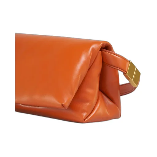 Padded Foldover Top Crossbody Bag