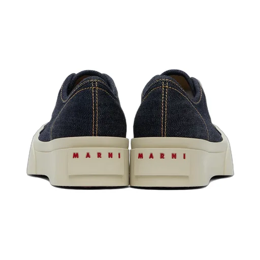 Denim Pablo Lace-Up Sneakers