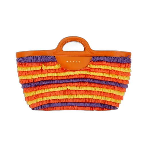 Multicolor Fringed Handbag